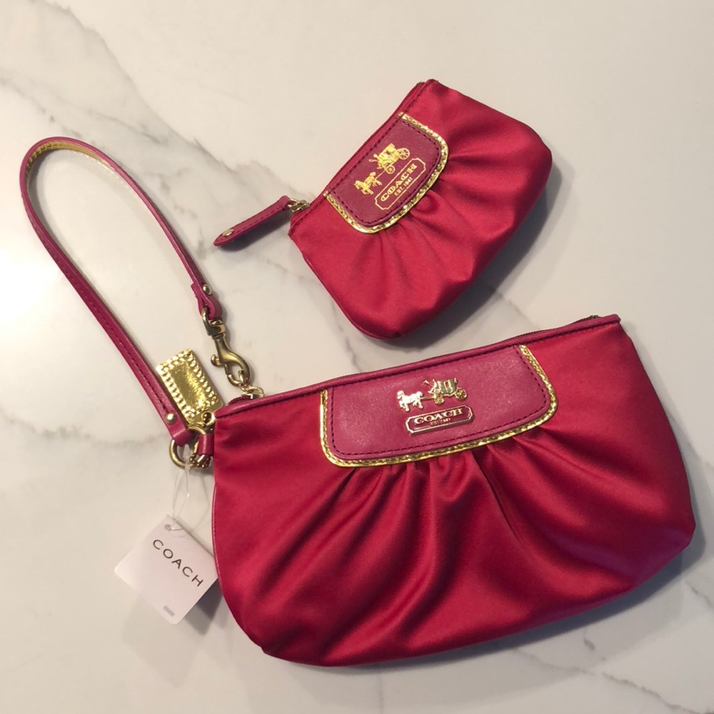 Brand new Coach Coin Wallet and Wristlet